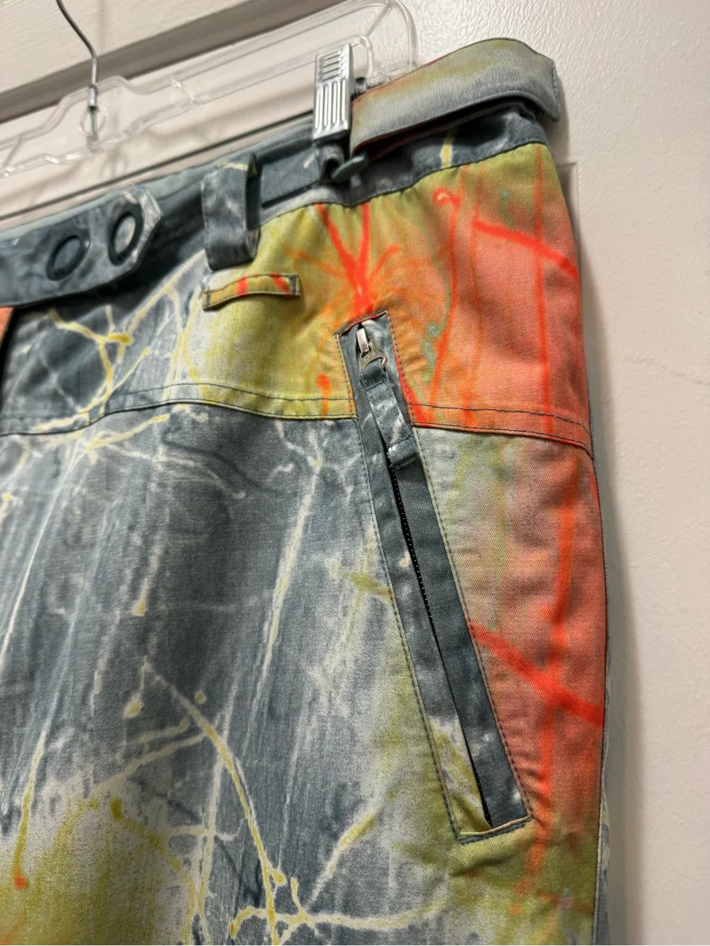 Vintage Nike 6.0 x Olivia Bee AOP Snowboard Pants  Abstract Pastel